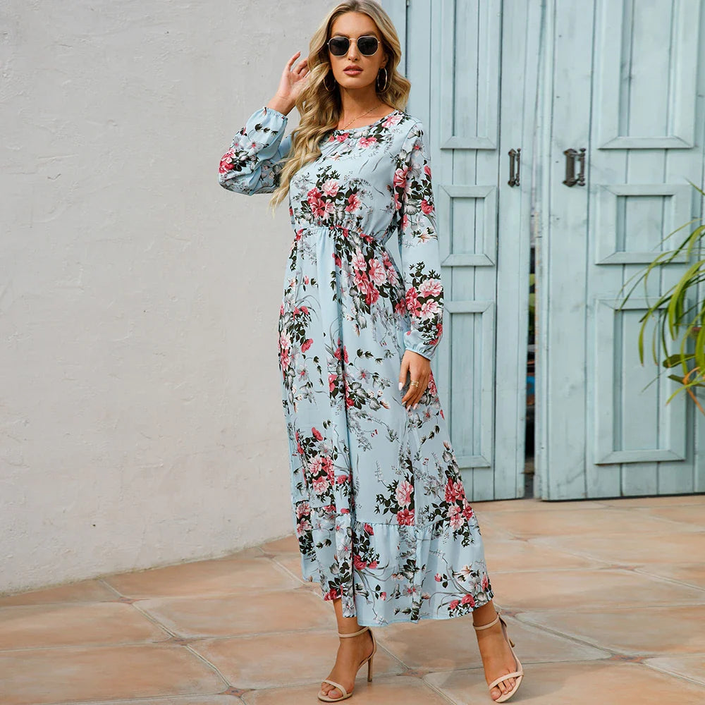 Bohemian Floral Maxi